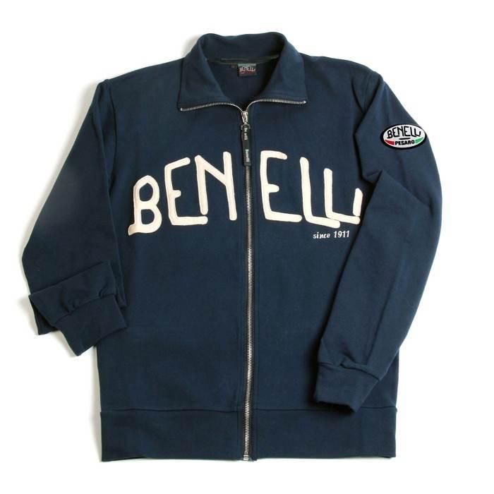 Bluza Benelli Old Logo Damska Niebieska Xs