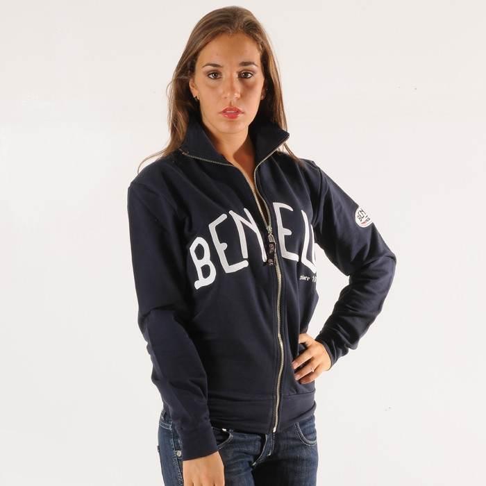 Bluza Benelli Old Logo Damska Szara Xs | A0000971500C2 - zdjęcie 2