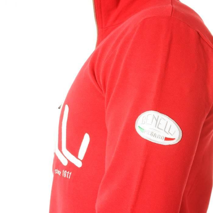 Bluza Benelli Old Logo Damska Czerwona M - zdjęcie 3