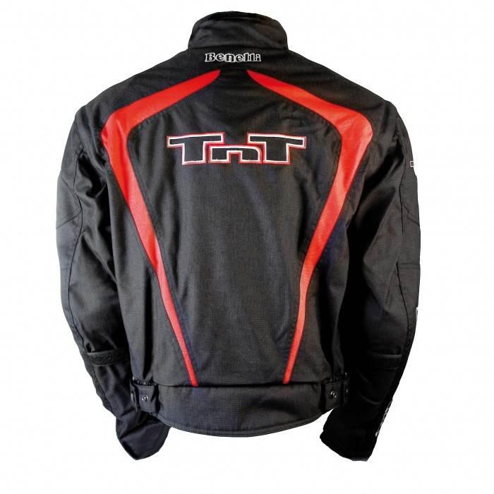 Kurtka Cordura Benelli Czarno-Czerwona Street Tnt Xs - zdjęcie 2