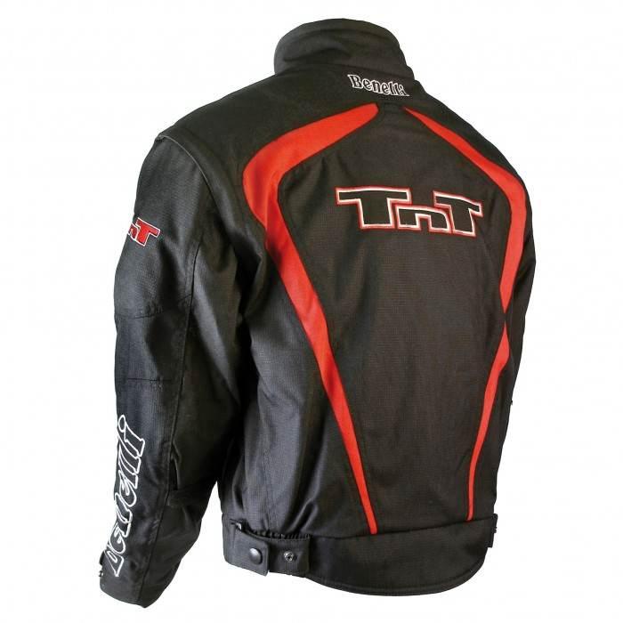 Kurtka Cordura Benelli Czarno-Czerwona Street Tnt S - zdjęcie 3