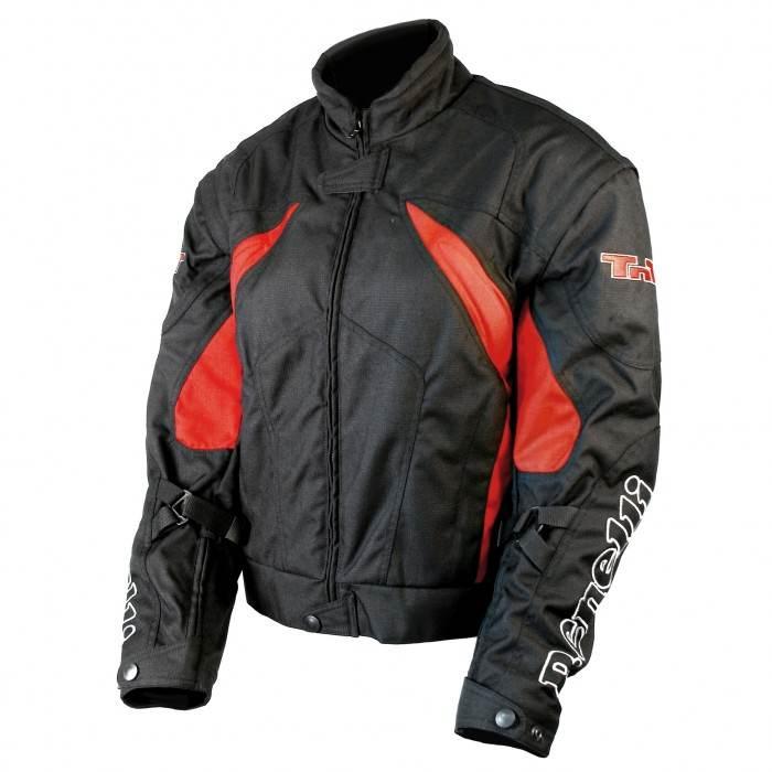 Kurtka Cordura Benelli Czarno-Czerwona Street Tnt M