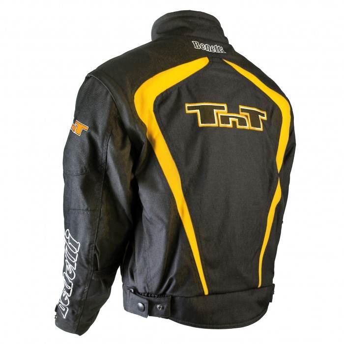 Kurtka Cordura Benelli Czarno-Żółta Street Tnt S - zdjęcie 3