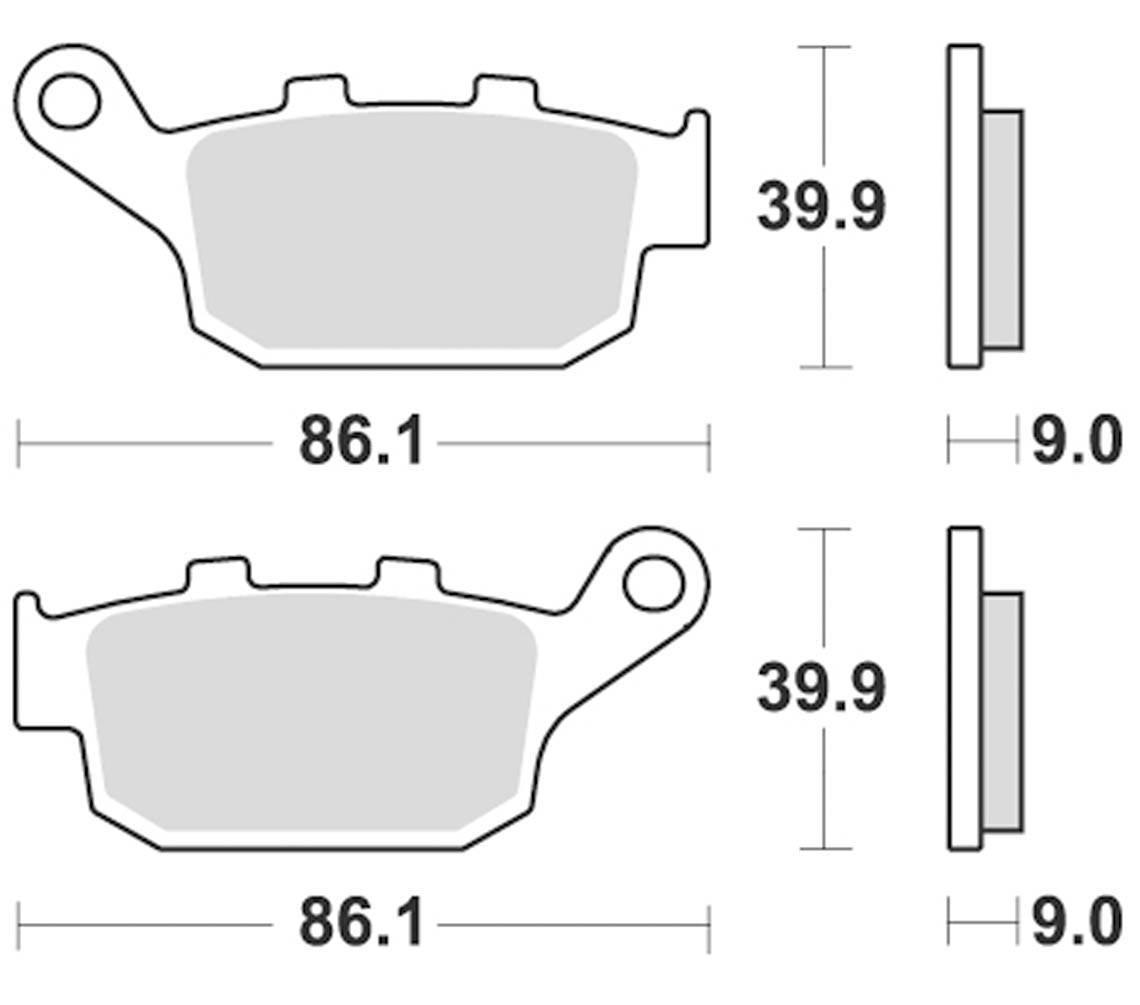 Klocki Hamulcowe Sintered 956cm56 | 956CM56 - zdjęcie 2