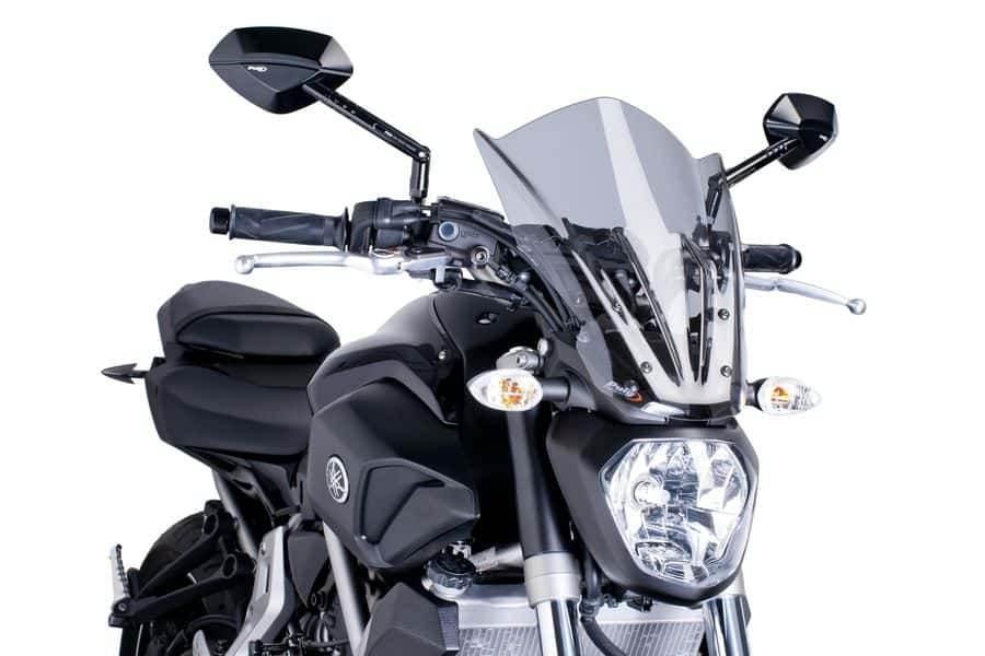 Szyba Owiewka Puig Do Yamaha Mt-07 14-17 Touring Lekko Przyciemniona
