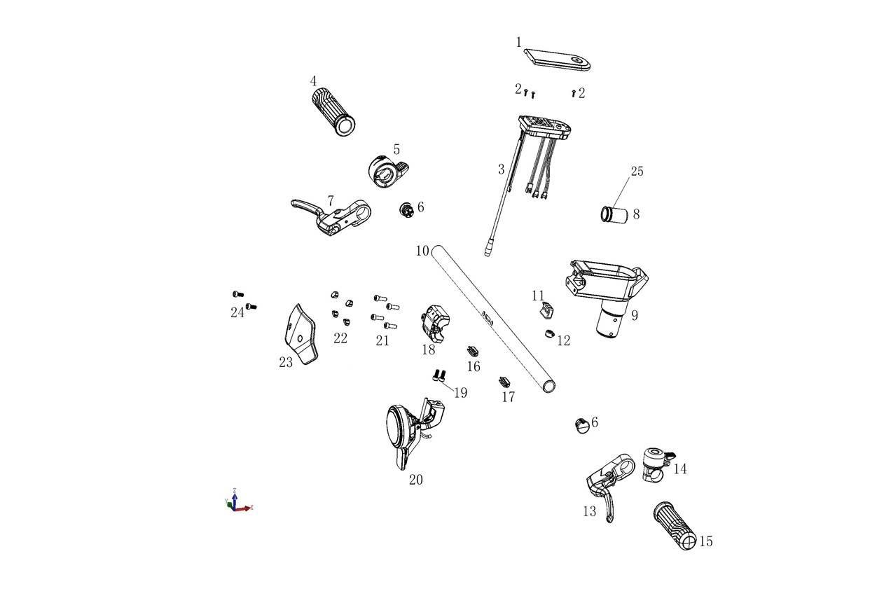 Zaślepka Śrub Mostka Hulajnogi Pro I Sport