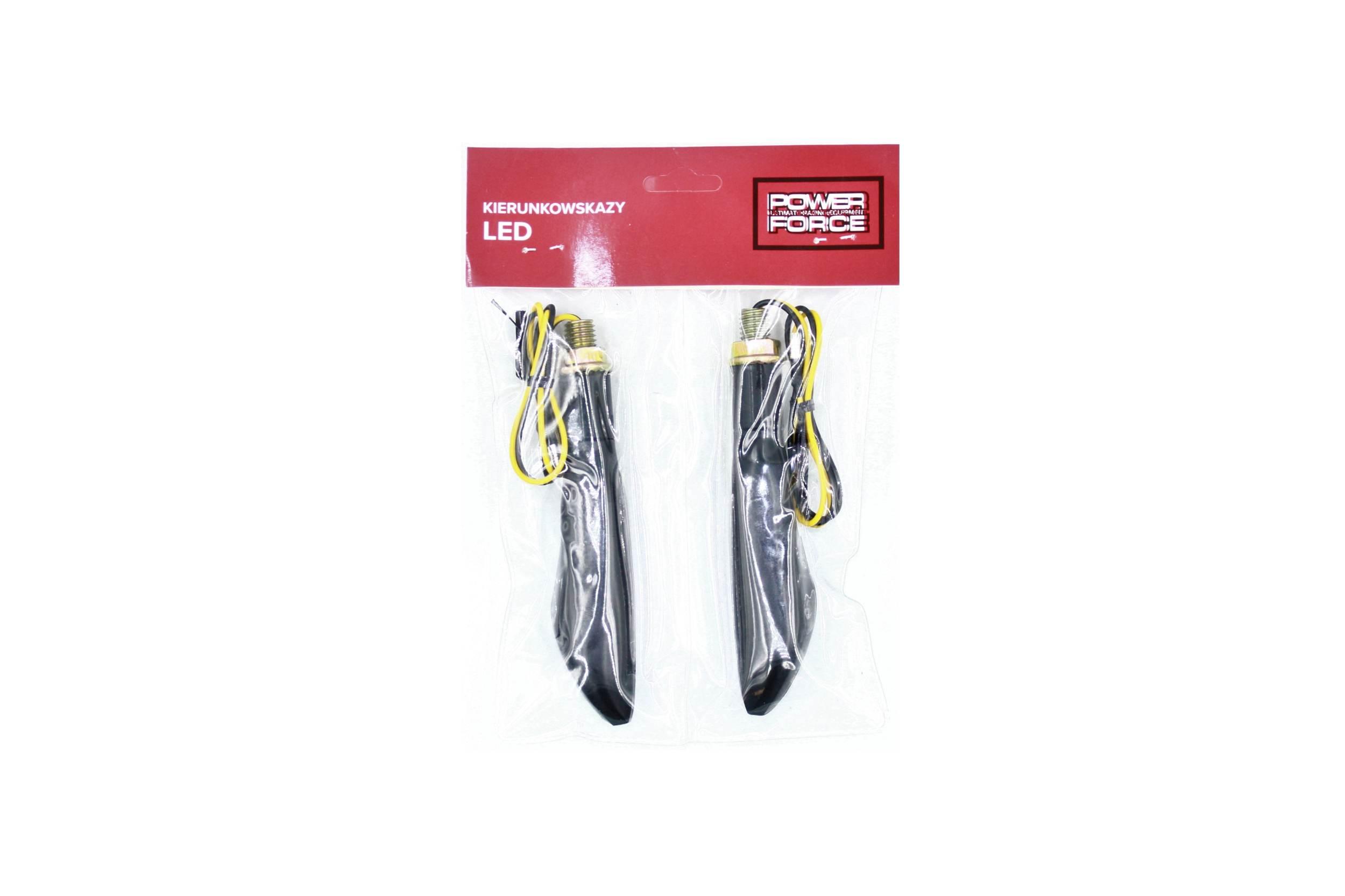 Kierunkowskazy Diodowe Dynamiczne Led 2 Sztuki Power Force Homologacja - zdjęcie 2