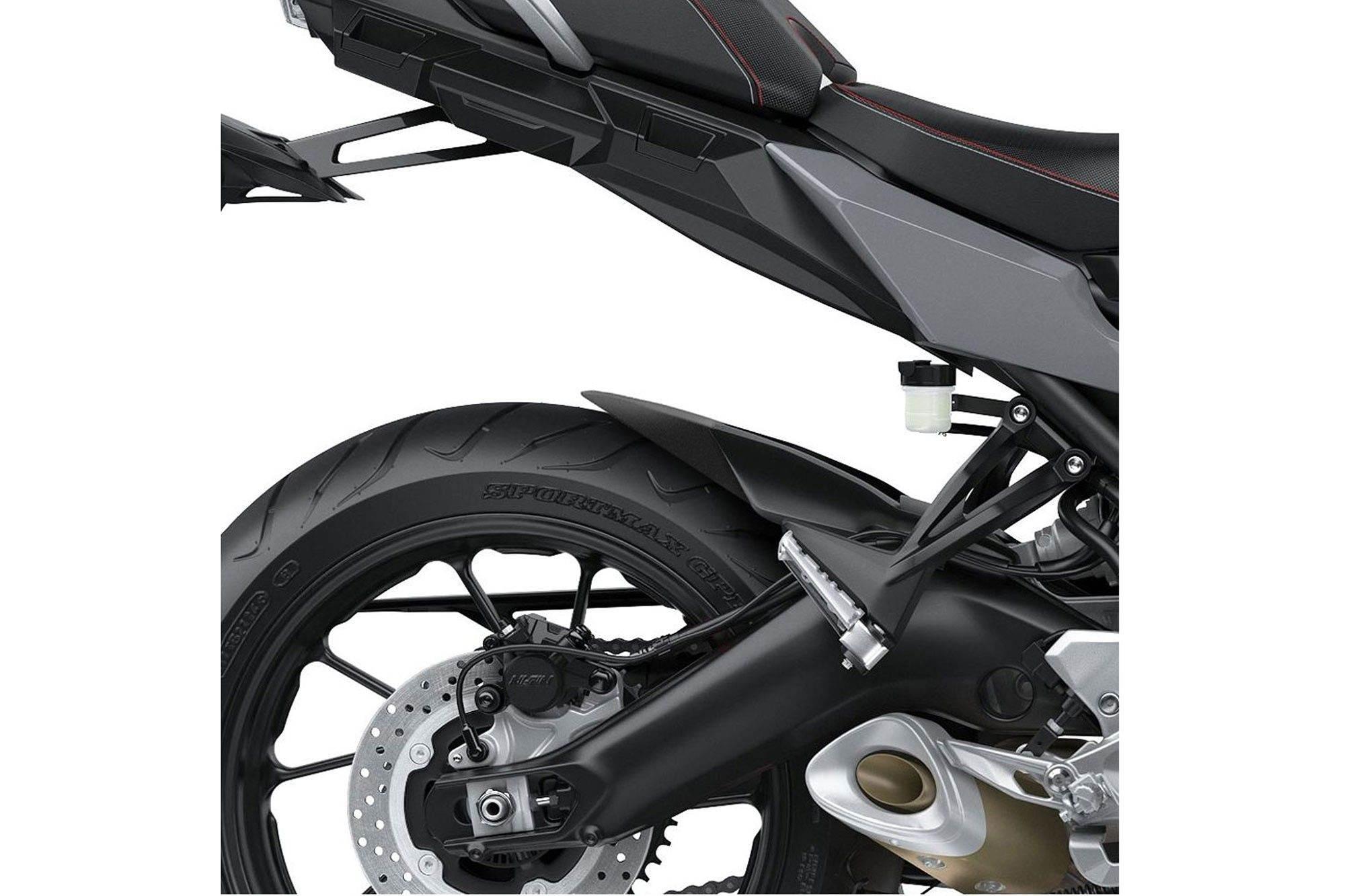 Przedłużenie Błotnika Puig Do Yamaha Mt-09 Tracer Gt 18-20 Tylne Czarny Mat - zdjęcie 2