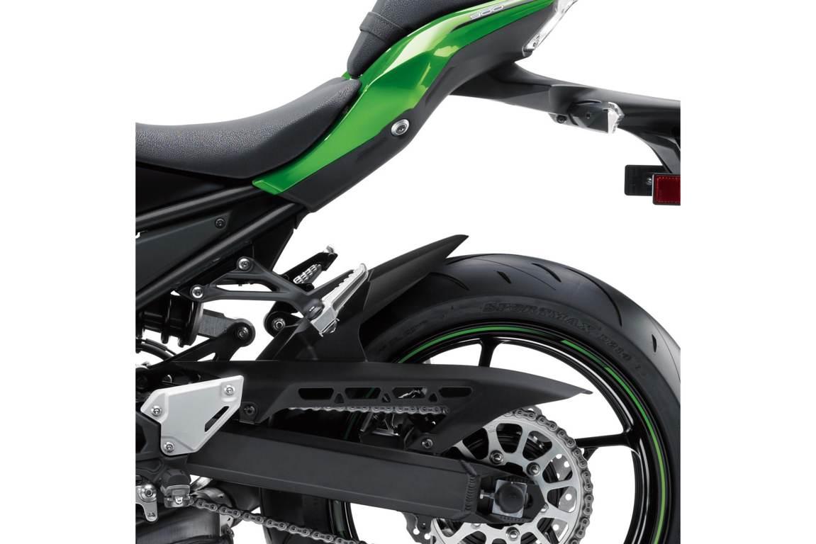 Przedłużenie Błotnika Puig Do Kawasaki Z900rs 18-21 Tylne Czarny Mat - zdjęcie 3