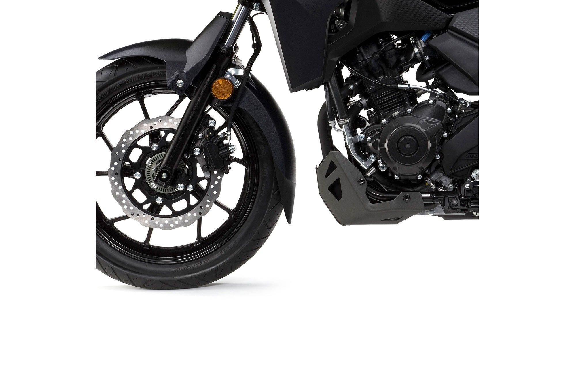 Przedłużenie Błotnika Puig Do Suzuki Dl250 V-Strom 17-21 Przednie Czarne - zdjęcie 2