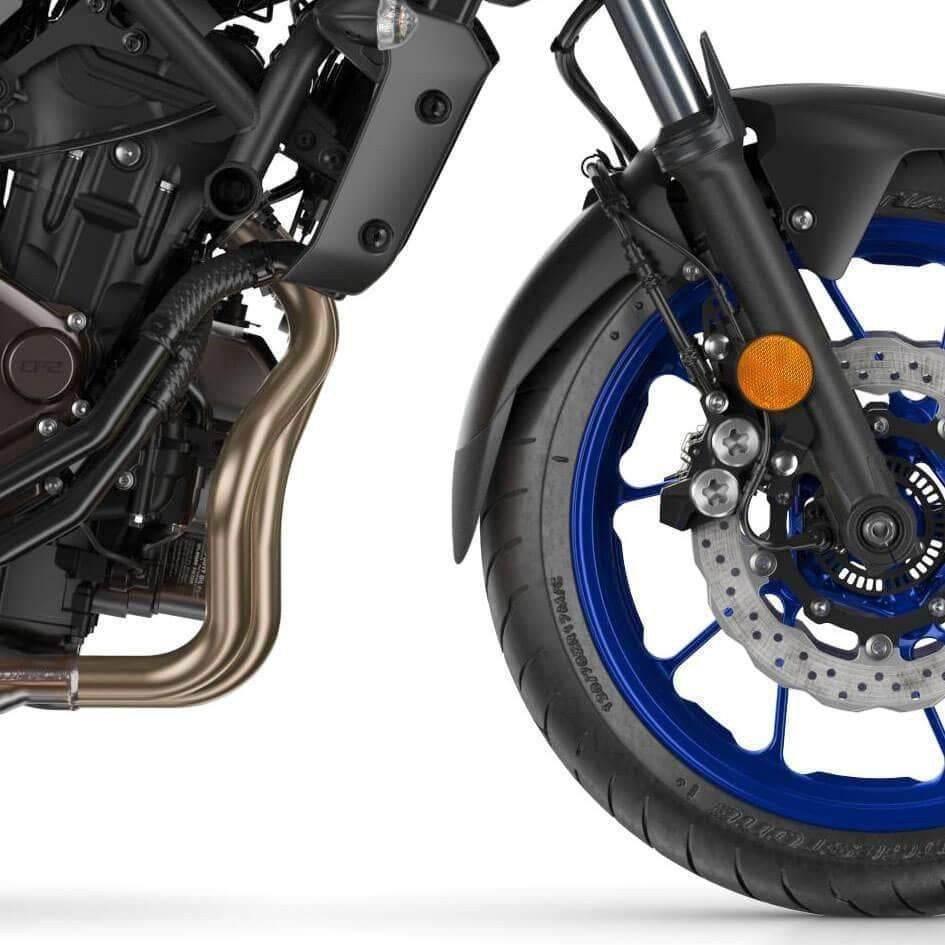 Przedłużenie Błotnika Puig Do Yamaha Mt-07 18-22 Przednie Czarne - zdjęcie 2