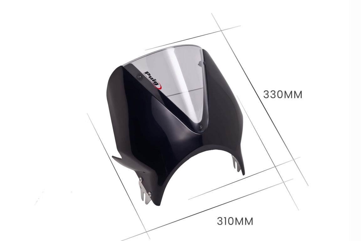 Szyba Vision Puig Do Kawasaki Er-5 Twister 97-06 Mocno Przyciemniona - zdjęcie 2