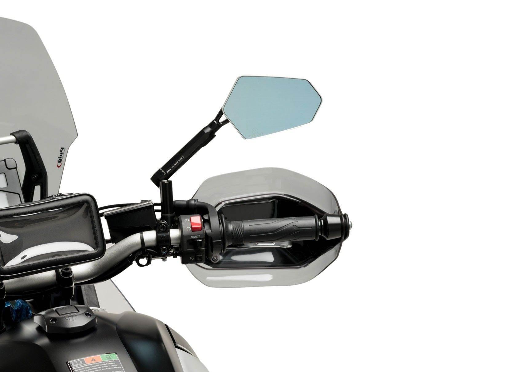 Lusterko Puig Hi-Tech Explorer Prawe Aluminiowe Na Czarnym Ramieniu - zdjęcie 2