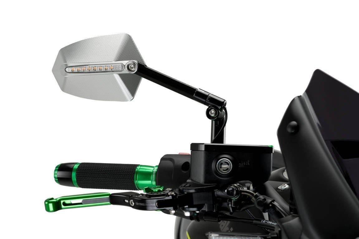 Lusterko Puig Hi-Tech Gti Prawe Z Kierunkowskazem Sekwencyjnym Aluminiowe N