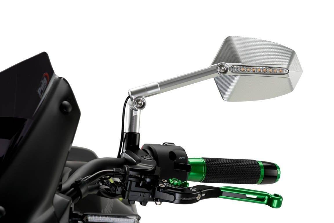 Lusterko Puig Hi-Tech Gti Lewe Z Kierunkowskazem Sekwencyjnym Aluminiowe Na