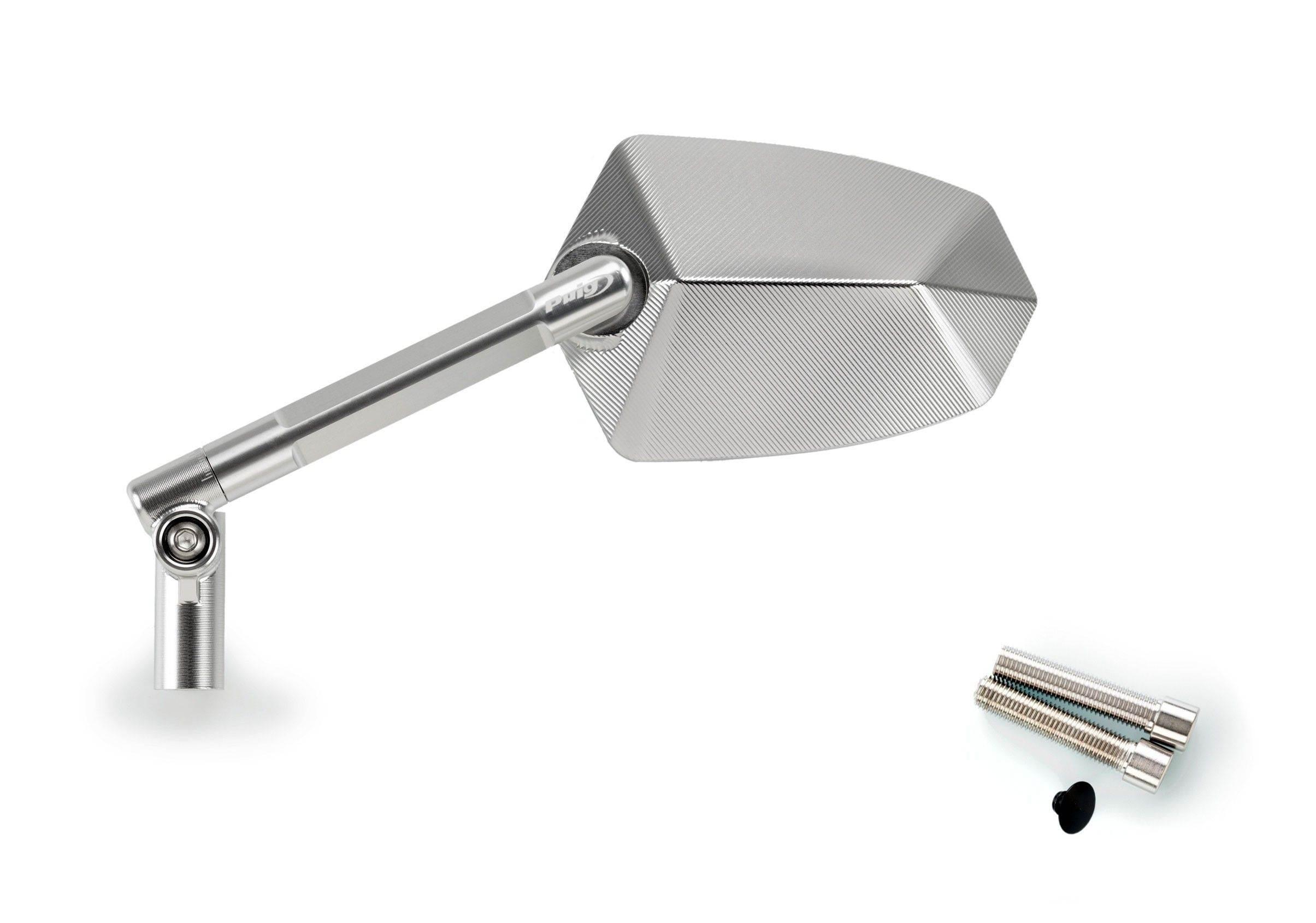 Lusterko Puig Hi-Tech Gt.1 Lewe Aluminiowe Na Aluminiowym Ramieniu - zdjęcie 2