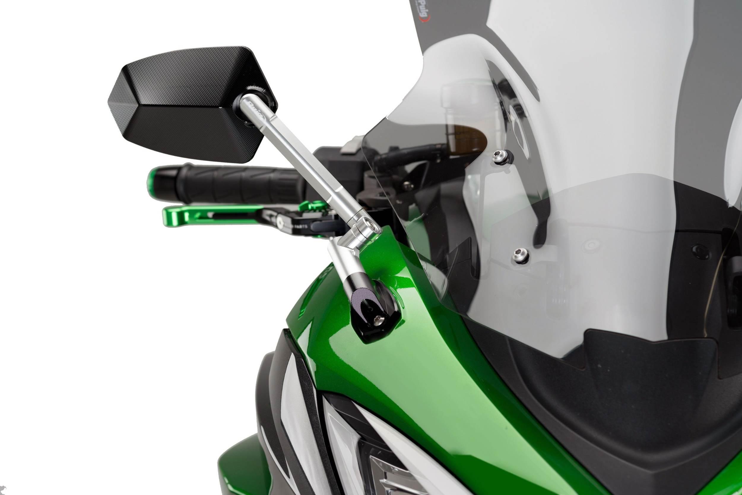 Lusterko Puig Hi-Tech Gt.1 Prawe Czarne Na Aluminiowym Ramieniu - zdjęcie 4