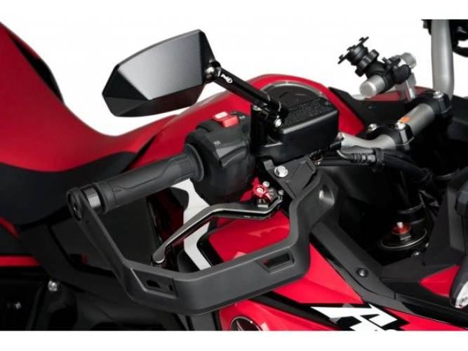 Lusterko Puig Hi-Tech Gt.1 Prawe Czarne Na Czarnym Ramieniu - zdjęcie 2