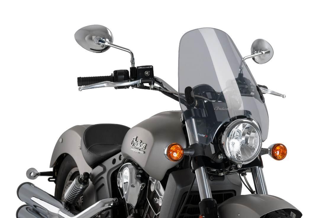 Szyba Owiewka Uniwersalna Puig Custom Ii Lekko Przyciemniona - zdjęcie 7