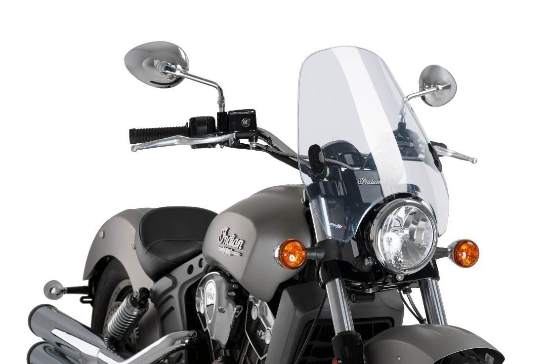 Szyba Owiewka Uniwersalna Puig Custom Ii Przezroczysta - zdjęcie 5