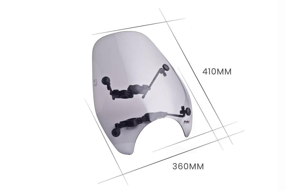 Szyba Owiewka Uniwersalna Puig Custom I Lekko Przyciemniona - zdjęcie 2