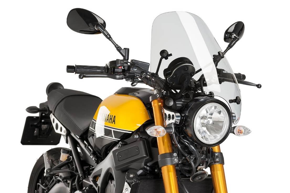 Szyba Owiewka Uniwersalna Puig Custom I Przezroczysta - zdjęcie 3