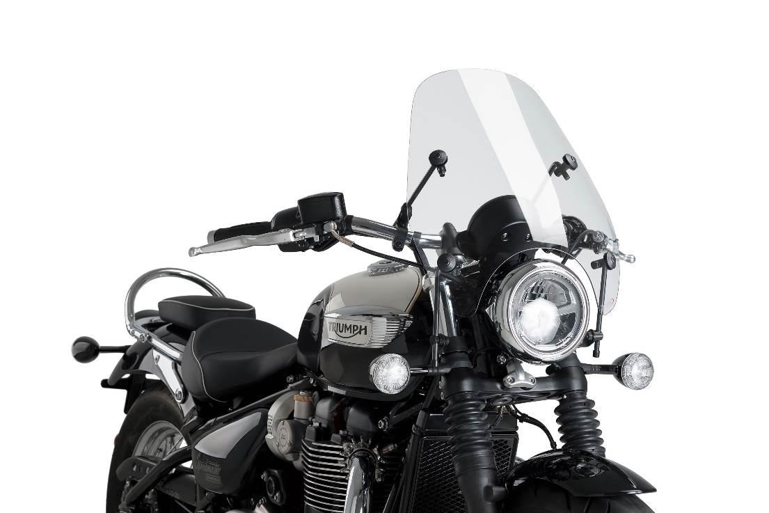 Szyba Owiewka Uniwersalna Puig Custom I Przezroczysta - zdjęcie 4