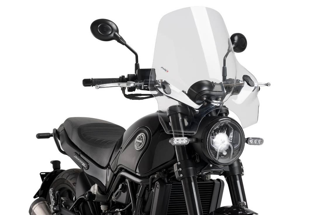 Szyba Owiewka Uniwersalna Puig Touring I Przezroczysta - zdjęcie 3