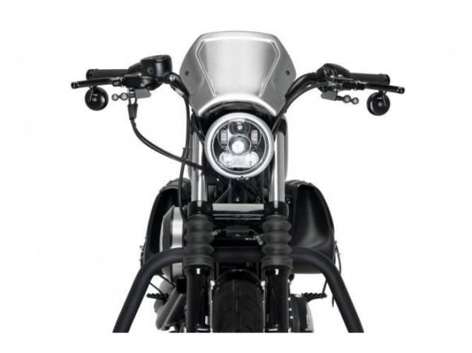 Szyba Owiewka Puig Retroplate Do Harley-Davidson Sportster 883 1200 Alumini - zdjęcie 2