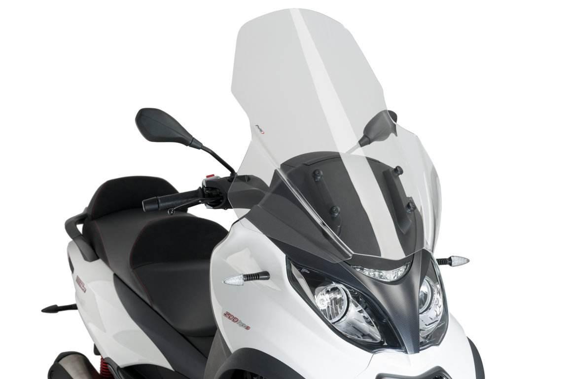 Szyba Tutystyczna V-Tech Line Puig Do Piaggio Mp3 350 18-22 Przezroczysta