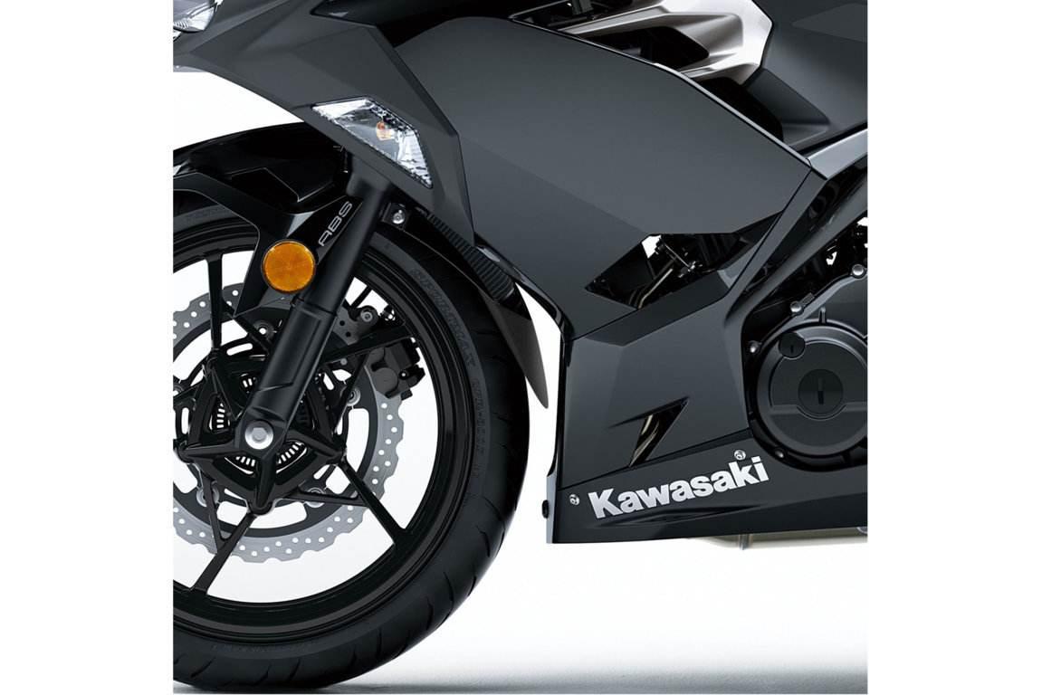 Przedłużenie Błotnika Puig Do Kawasaki Ninja 400 Z400 17-21 Przednie Czarne - zdjęcie 2