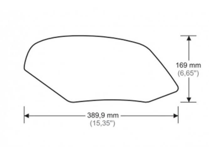 Tankpady Boczne Puig Do Aprilia Rsv4 Tuono V4 Przezroczyste - zdjęcie 3