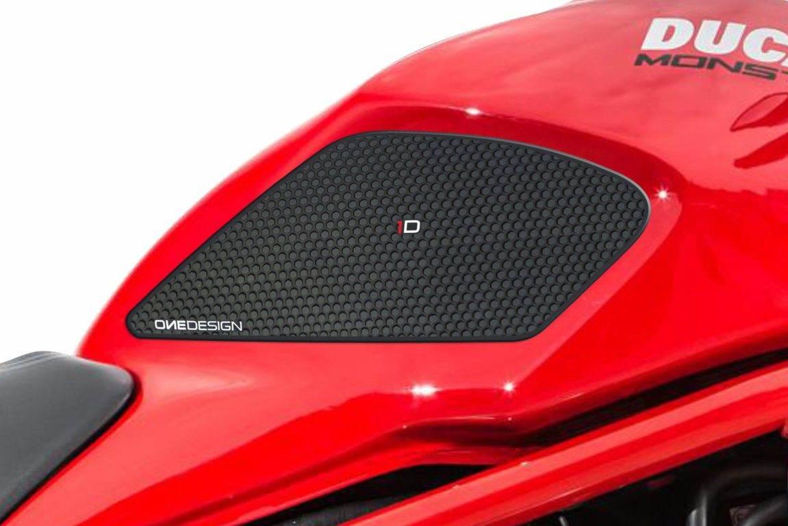 Tankpady Boczne Puig Do Ducati Monster 821 1200 14-22 Czarne