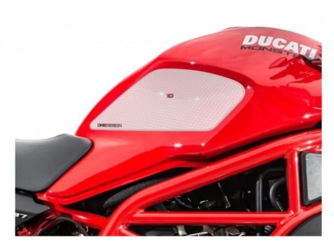 Tankpady Boczne Puig Do Ducati Monster 821 1200 14-22 Przezroczyste - zdjęcie 2