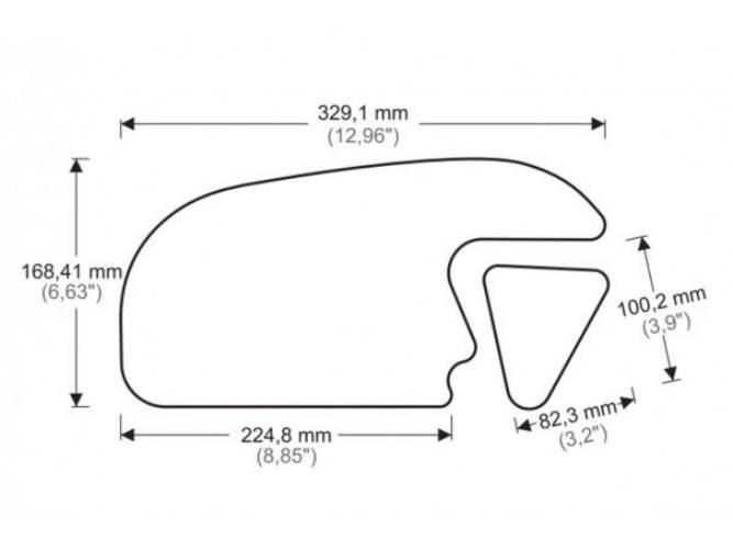 Tankpady Boczne Puig Do Honda Cbr600rr 13-16 Czarne - zdjęcie 3