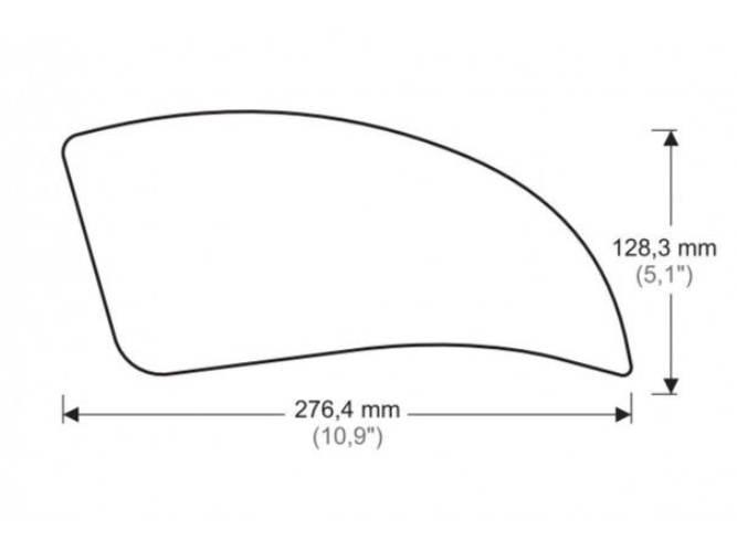 Tankpady Boczne Puig Do Kawasaki Z1000 Sx 11-21 Przezroczyste - zdjęcie 3