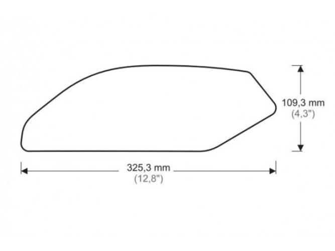 Tankpady Boczne Puig Do Suzuki Gsx-S1000 F 15-21 Przezroczyste - zdjęcie 3