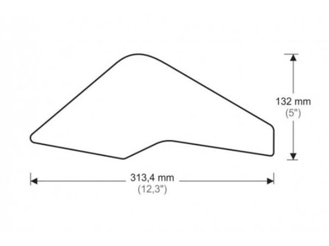 Tankpady Boczne Puig Do Yamaha Mt-09 Tracer 15-20 Czarne - zdjęcie 3