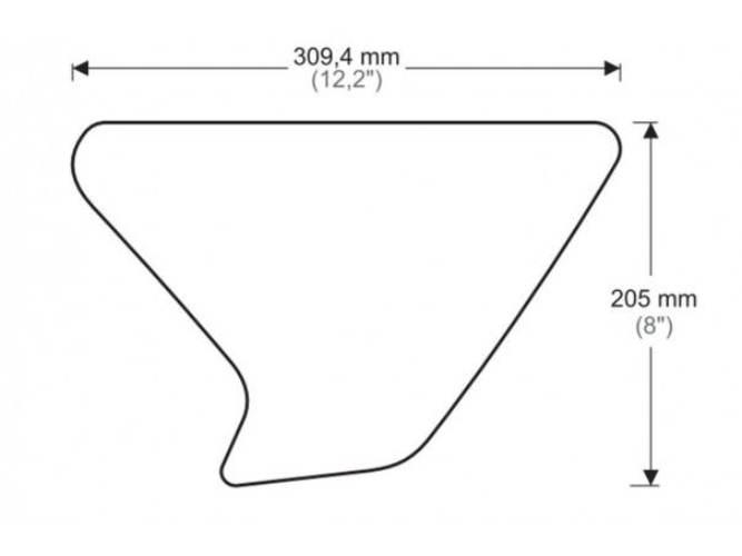 Tankpady Boczne Puig Do Yamaha Xtz1200 Super Tenere 12-22 Czarne - zdjęcie 3