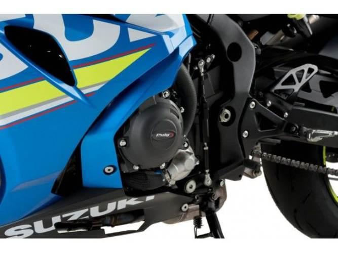 Pokrywy Dekli Silnika Puig Do Suzuki Gsx-R1000 R 17-22 Czarne - zdjęcie 2