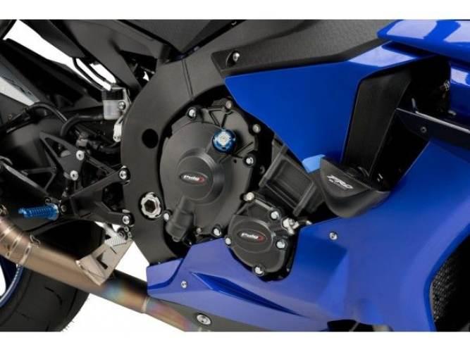 Pokrywy Dekli Silnika Puig Do Yamaha R1 15-22 Czarne - zdjęcie 3