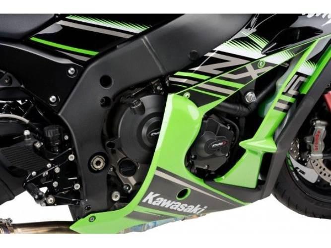 Pokrywy Dekli Silnika Puig Do Kawasaki Zx-10r 11-20 Czarne - zdjęcie 2