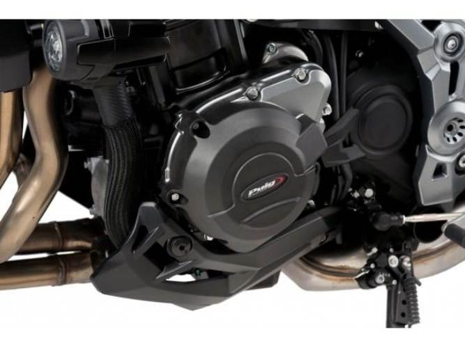 Pokrywy Dekli Silnika Puig Do Kawasaki Z900 17-22 Czarne - zdjęcie 2