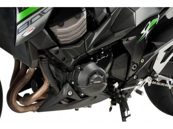 Pokrywy Dekli Silnika Puig Do Kawasaki Z800 13-16 Czarne - zdjęcie 2