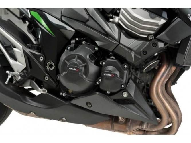 Pokrywy Dekli Silnika Puig Do Kawasaki Z800 13-16 Czarne - zdjęcie 3