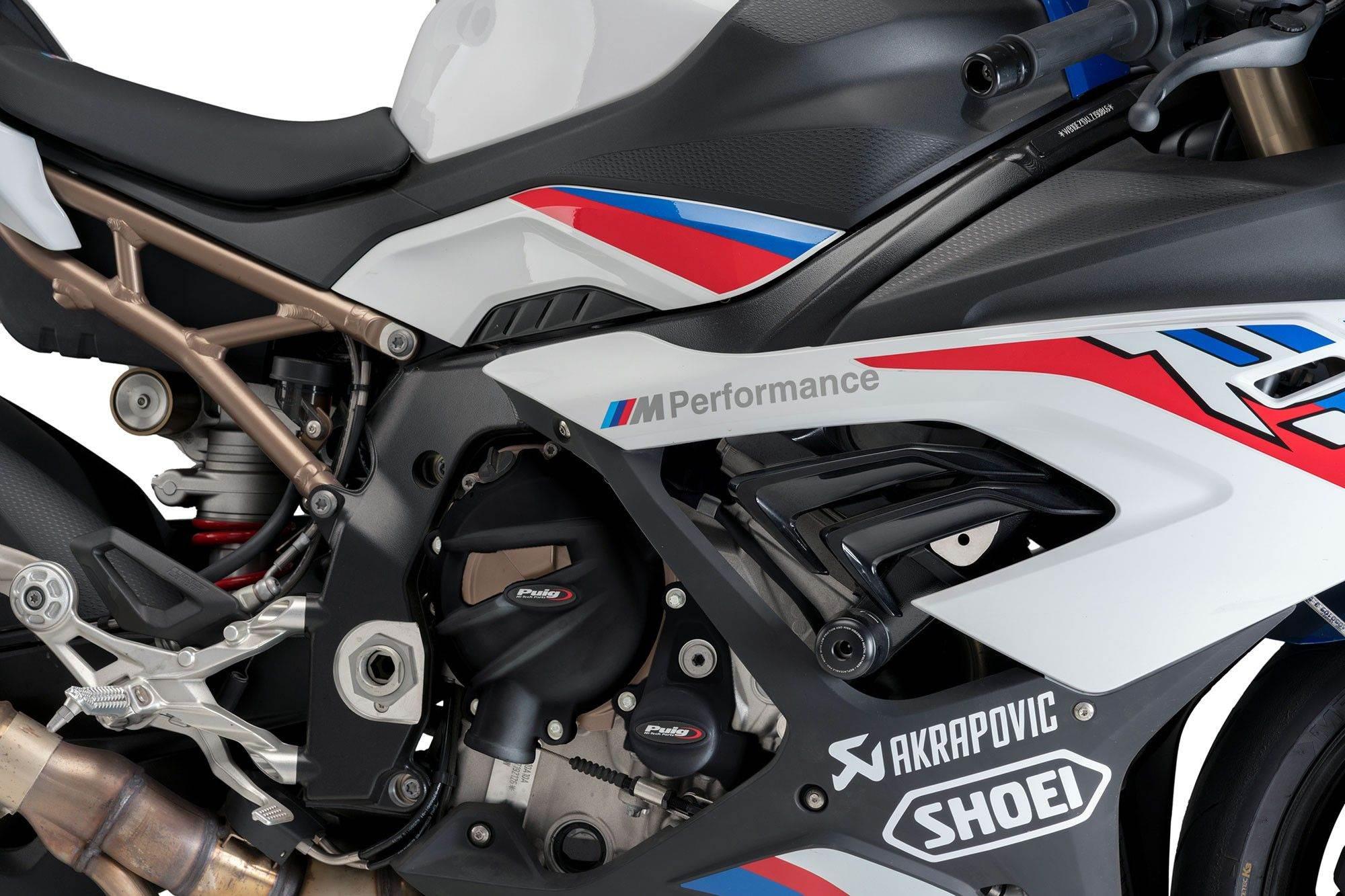 Pokrywy Dekli Silnika Puig Do Bmw S1000r S1000rr S1000xr Po 2019 Czarne - zdjęcie 2