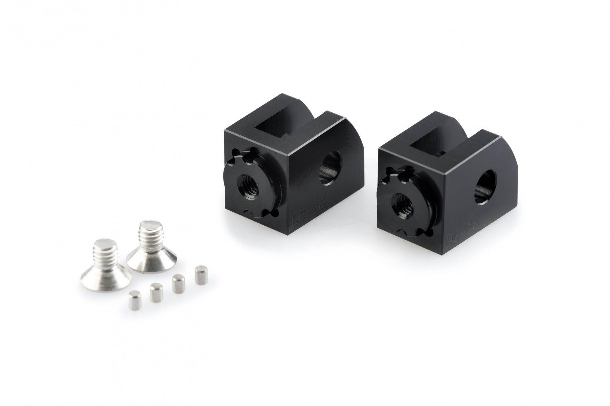 Zestaw Do Montażu Podnóżki Sportowe Puig Do Yamaha Yzf-R125 08-21 Czarne