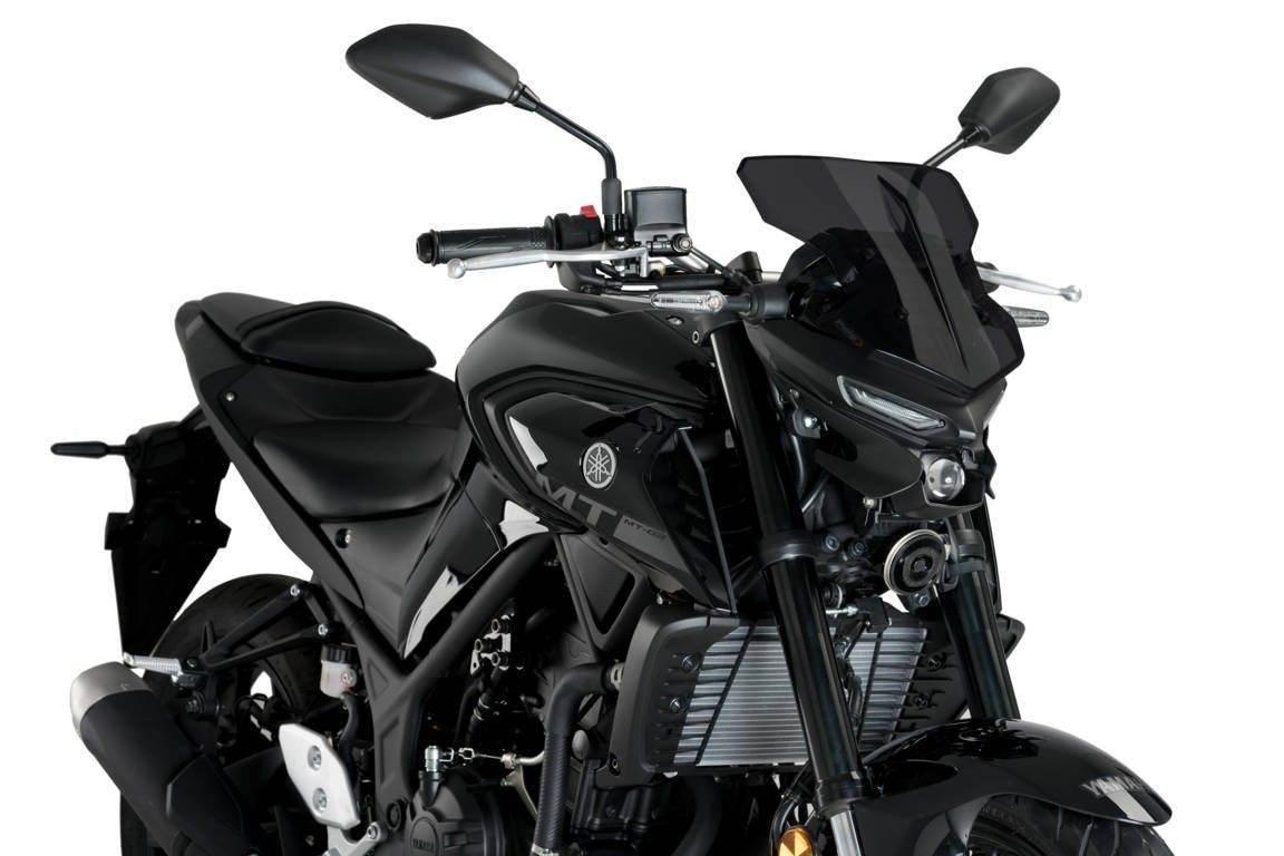 Szyba Owiewka Puig Do Yamaha Mt-03 20-22 Czarna