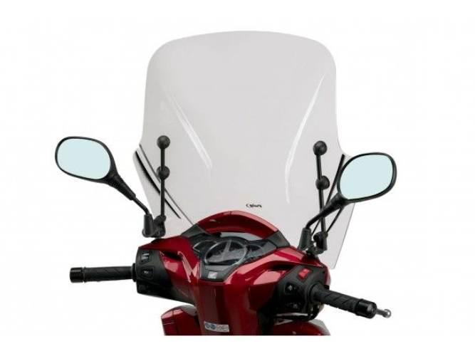 Szyba Owiewka Puig Do Honda Scoopy Sh300i 15-21 T.X Przezroczysta - zdjęcie 2