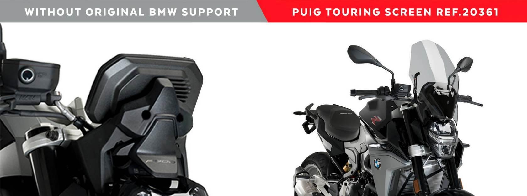 Szyba Touring Nowej Generacji Puig Z Oryginalnym Wspornikiem Bmw Do Bmw F90 - zdjęcie 4